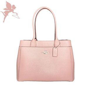 Coach Casey Petal Pink Leather Top Handle Bag
